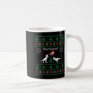 Santaaa Dinosaur Lelijk Kersttrui Koffiemok