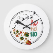 santaclau grote klok (Voorkant)