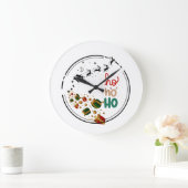 santaclau grote klok (Huis)