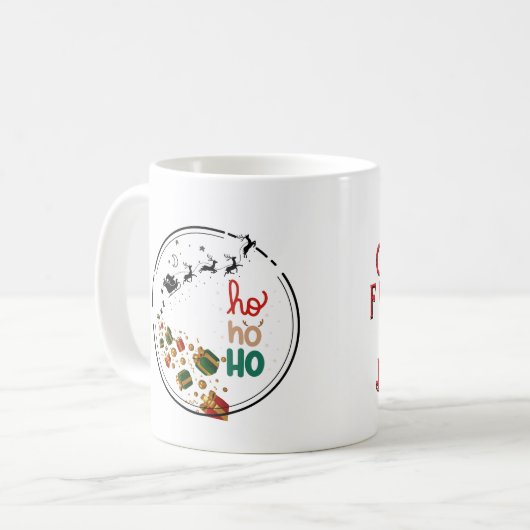 santaclau koffiemok (Voorkant links)