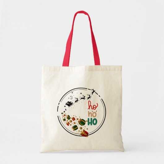 santaclau tote bag (Voorkant)