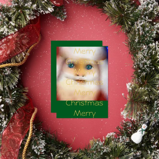 SantaClause-serie Folie Feestdagenkaart (Insitu)