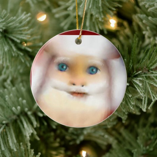 SantaClause series Keramisch Ornament (Boom)