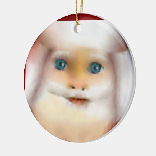 SantaClause series Keramisch Ornament (Links)