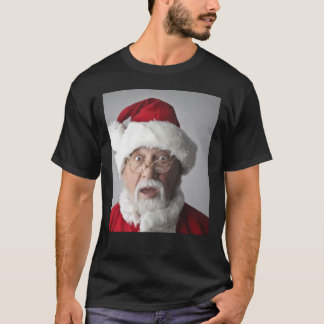 Santaclose-ontwerp voor een roodbaar Klassieke T-S T-shirt