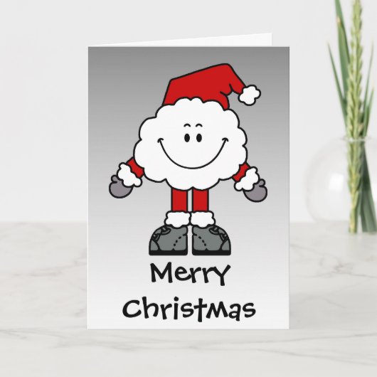 Santacloud Feestdagen Kaart (Voorkant)