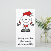 Santacluide Bedankt (Staand voorkant)