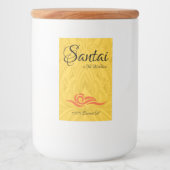 Santai Bottle Sticker (Voorkant)