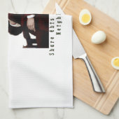 SantaKarl MarXmas Theedoek (Quarter Fold)