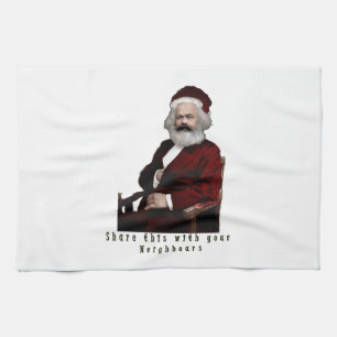 SantaKarl MarXmas Theedoek
