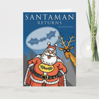 Santaman Christmas Kaart