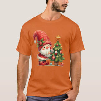 Santan Christmas Merry Christmas Christmas Retro b T-shirt