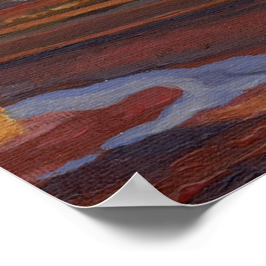 Santan Sunset Poster (Hoek)