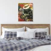 Santana Canvas Afdruk (Insitu (Slaapkamer))