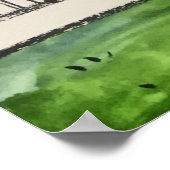 Sant'Ana Palace Azoren Ponta Delgalda São Miguel Poster (Hoek)