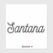 Santana Sticker (Vel)