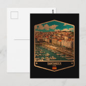 Santander Briefkaart (Voorkant / Achterkant)