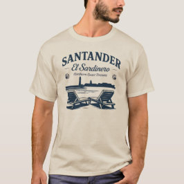 Santander El Sardinero Beach Northern Coast Dreams T-shirt