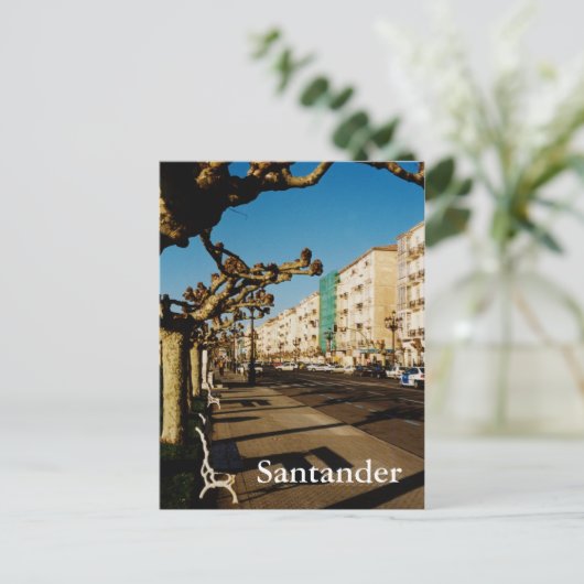 Santander Feestdagenkaart (Staand voorkant)