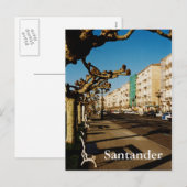 Santander Feestdagenkaart (Voorkant / Achterkant)