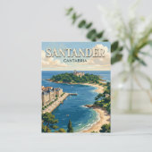 Santander Spanje Briefkaart (Staand voorkant)