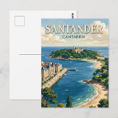 Santander Spanje Briefkaart (Voorkant / Achterkant)