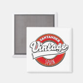 Santander Spanje logo Magneet (Voorkant / Achterkant)