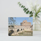 Sant'Angelo Castle in Rome, Italië Briefkaart (Staand voorkant)