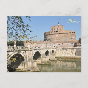 Sant'Angelo Castle in Rome, Italië Briefkaart