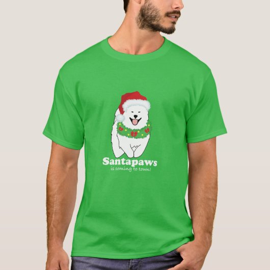 Santapaws komt naar de stad GREEN T-shirt (Voorkant)