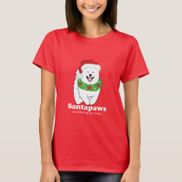 Santapaws komt naar de stad t-shirt
