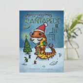 Santapede Kaart (Staand voorkant)