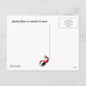 Santa's 39 Chevy briefkaart (Achterkant)