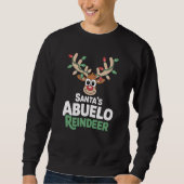 Santa's Abuelo Reindeer Spanish Trui (Voorkant)