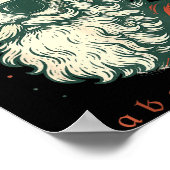 Santa's Advice Abolish Ice Christmas Immigration A Poster (Hoek)