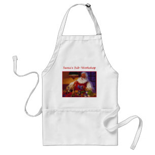 Santa's andere workshop Apron Standaard Schort