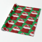 Santa's Bag Cadeaupapier (Uitgerold)