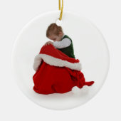 Santa's Bag Keramisch Ornament (Voorkant)