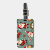 Santa's Bagagelabel (Voorkant verticaal)