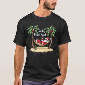 Santa's Beach Break offerte voor Kerstmis T-shirt (Voorkant)