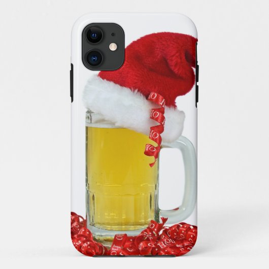 Santa's Beer Case-Mate iPhone Case (Achterkant)