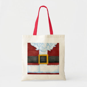 Santa's Belly Bag Tote Bag