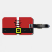 Santas Belt Bagagelabel (Achterkant horizontaal)