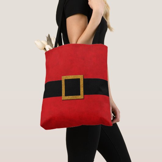 Santa's Belt Buckle Tote Bag (Dichtbij)