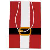 Santa's Belt Medium Cadeauzakje (Achterkant)