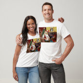 Santa's Bichon Frise #2 T-shirt (Unisex)