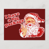 Santas Big Package Feestdagenkaart (Voorkant)