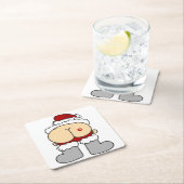 Santas Butt Kartonnen Onderzetters (Insitu)