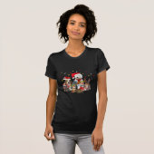Santa's Canine Helpers T-shirt (Voorkant volledig)