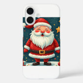 Santa's Charm iPhone 16 Hoesje (Achterkant)